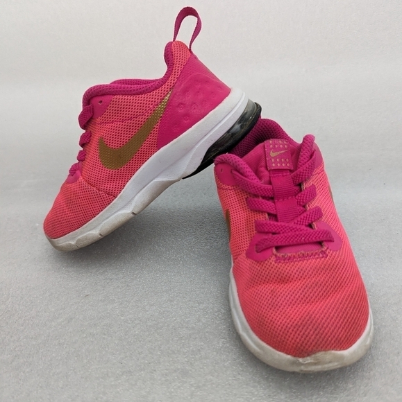 NIKE Air Max Motion Toddler Baby Girls Swoosh Shoes Pink Size 7 - Picture 3 of 10